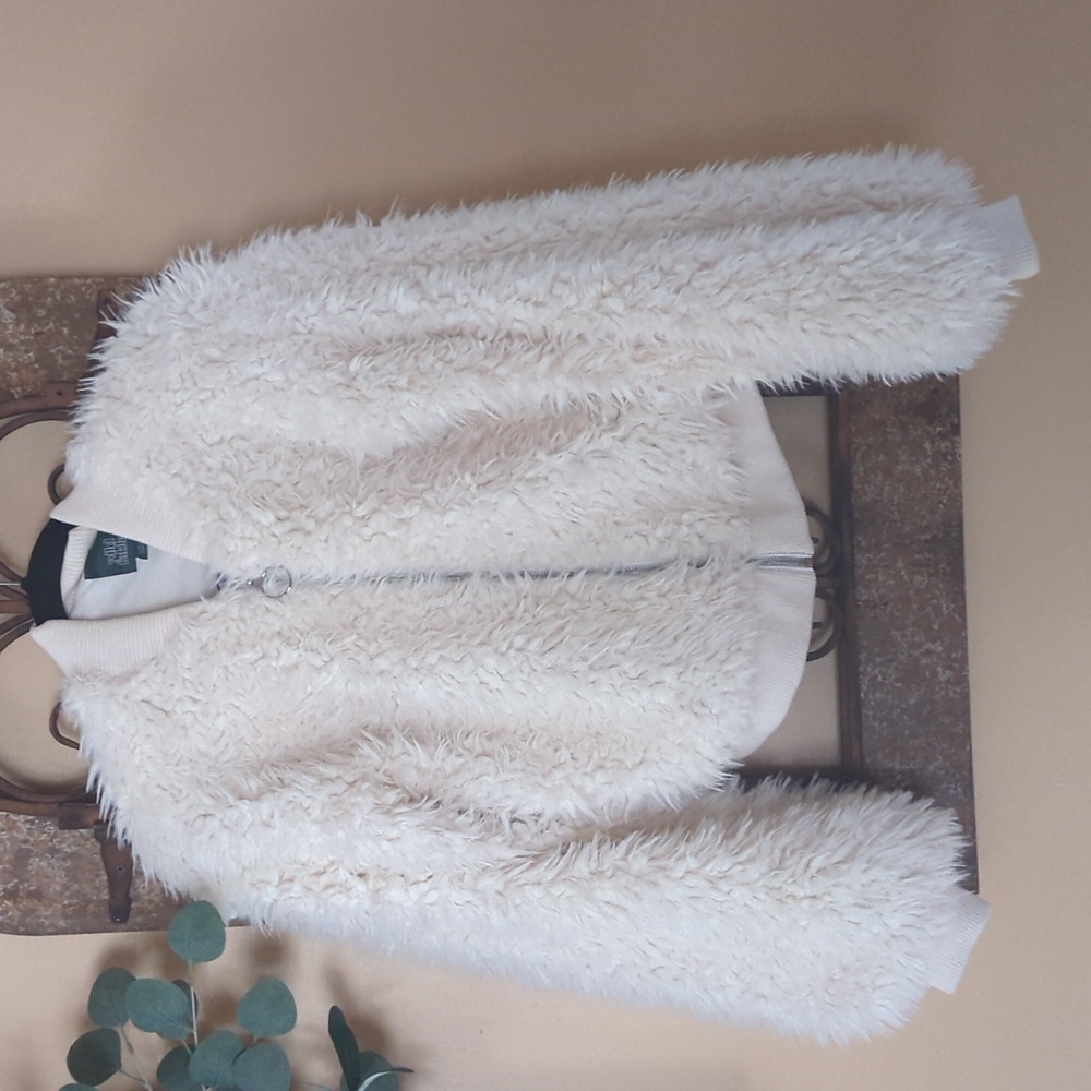 Wild Fable faux fur fuzzy jacket